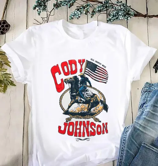 Discover Cody Johnsonn Real Country Music T-Shirt, Cody Johnsonn Shirt Gift For Fans