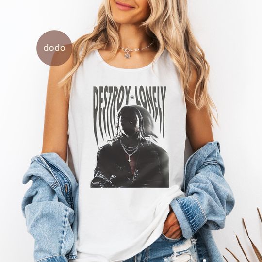 Premium Destroy Lonely Tank Top - Unisex Rapper Clothing