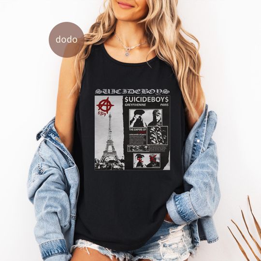 Premium Suicideboys Tank Top - Rap Music Merchandise