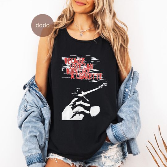 Discover TV Girl Tank Top - Pop Music Album Design