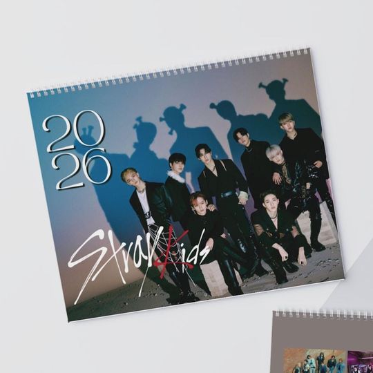 Discover 2026 Wall Calendar, Minimalist Decor, Gift for Fans, Yearly Planner, Home Office Decor, Wall Room Decor