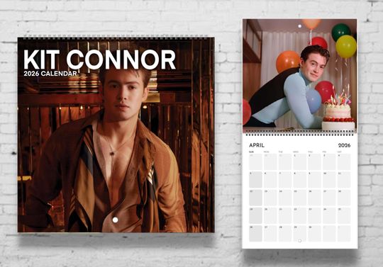 Kit Connor 2026 Calendar | 2026 Wall Calendar | Kit Connor Gift | Heartstopper | Funny Gift for Friend