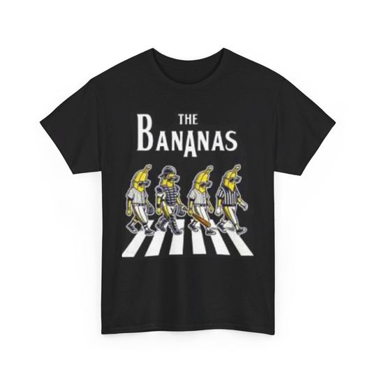 Discover Bananas baseball shirt
