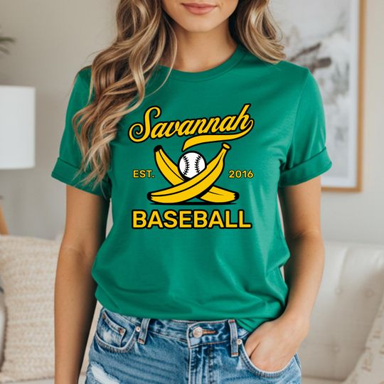 Discover Retro Savannah Bananas Baseball Tee: Vintage Soft Unisex Shirt