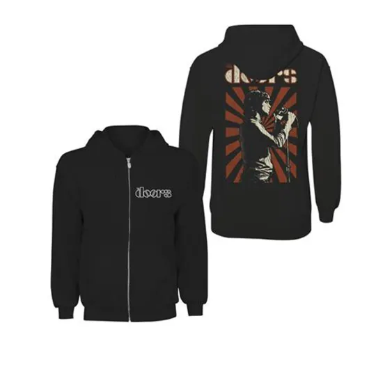 The Doors Lizard King Unisex Zip Hoodie