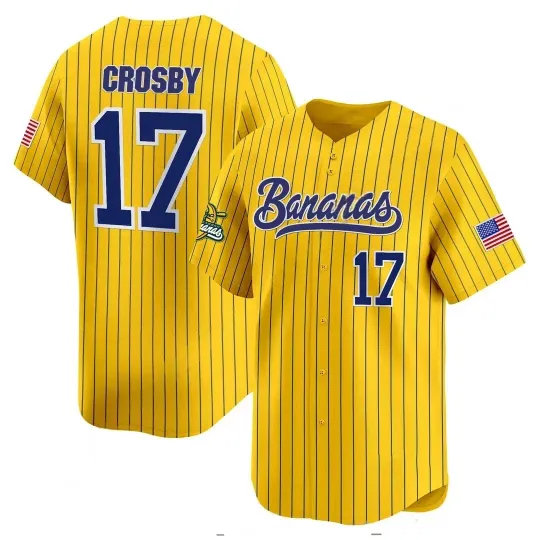 Discover Crosby 17 SAVANNAH BANANAS Baseball Jersey For Men C475