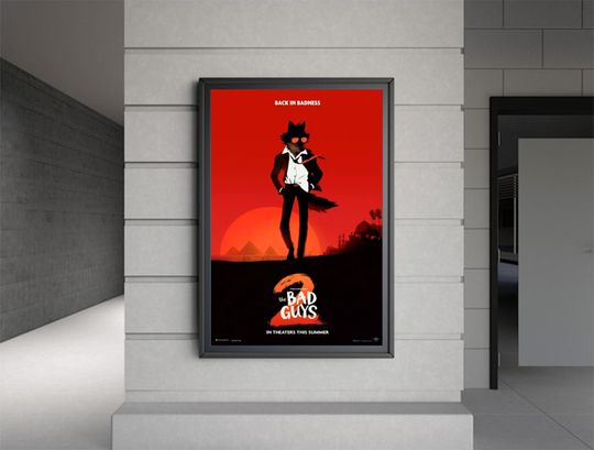 Discover DreamWorks The Bad Guys 2 Collector's Vertical Movie Poster