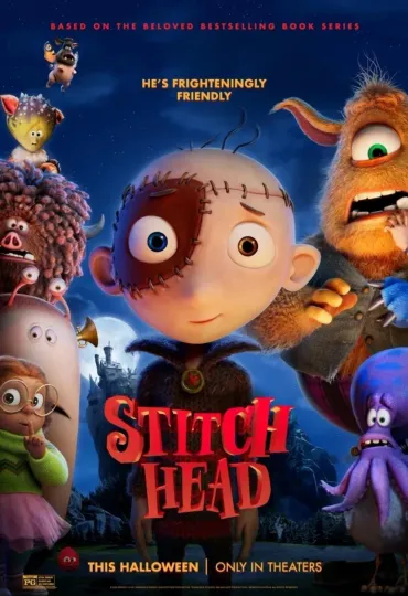 Discover Stitch Head Movie Poster Vertical Premium Matte