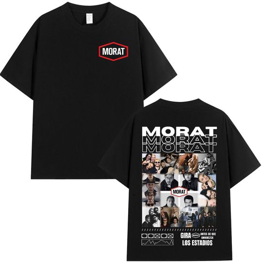 Discover Colombia Morat Band T-shirts Men Women Fashion Hip Hop Short Sleeve T-shirt Harajuku Casual Cotton Oversized T Shirts Streetwear