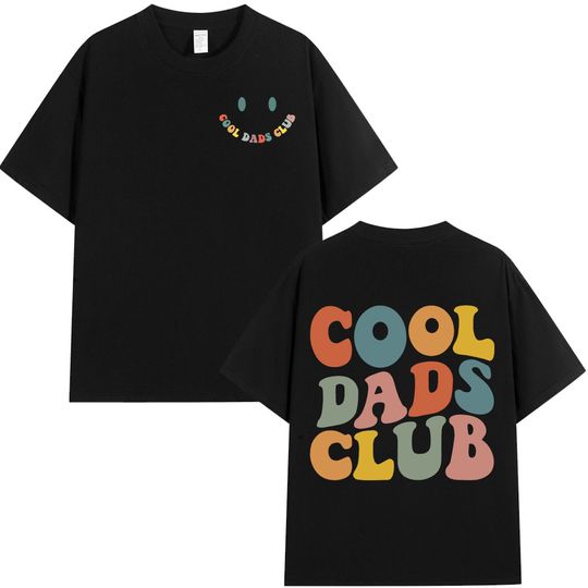 Discover Cool Dad Club T-shirt Men Clothing Dads Birthday T-shirts