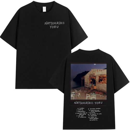Discover Rapper SAIKO Natsukashii Yoru Album 2025 Merch T-shirt