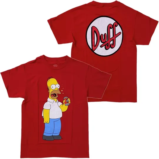 Discover Homer Simpson Duff Beer Men's T-Shirt