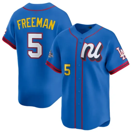 Freeman #5 National League Blue 2025 All-Star Baseball Jersey , Gift for Fan