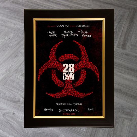 Discover 28 Years Later Movie Poster 2025, Zombies Wall Art, Zombie Print, Vertical Premium Matte Poster