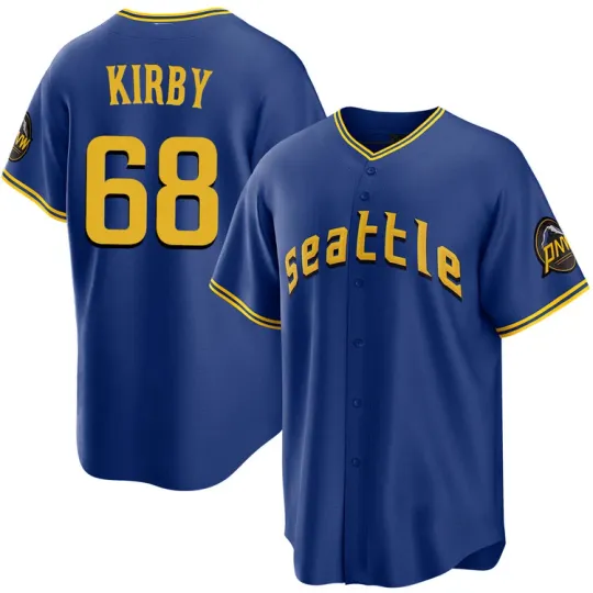 George Kirby Seattle Mariners City Connect Jersey , Gift for Fan