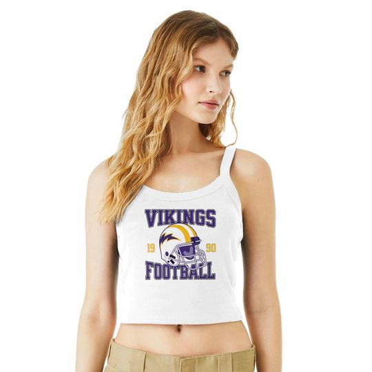 Discover Vikings Football Womens Tank Top, Cute Game Day Shirt, Trendy Fan Outfit