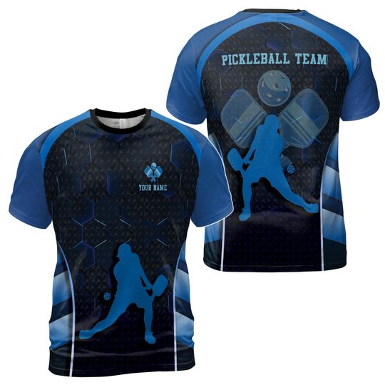 Discover Personalized Pickleball Team Player Men's T-shirt