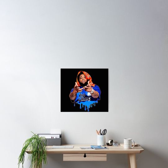 Discover Rod Wave Poster Bedroom Decoration for Hip Hop Fans
