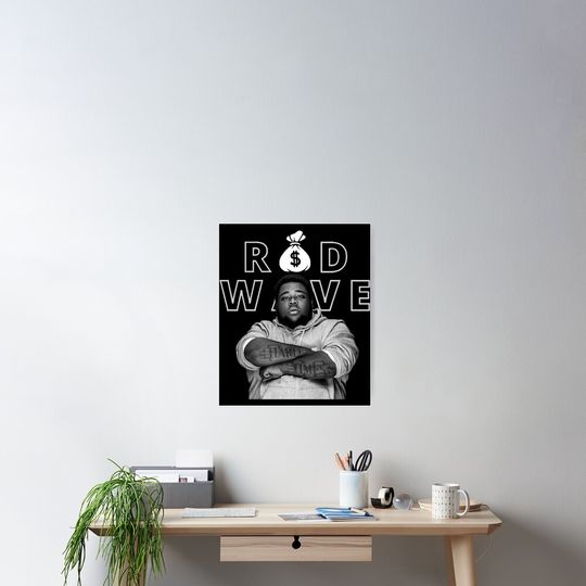 Rod Wave Poster Wall Art for Teen Room Decoration