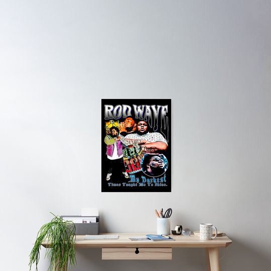 Rod Wave Vintage 90 Poster