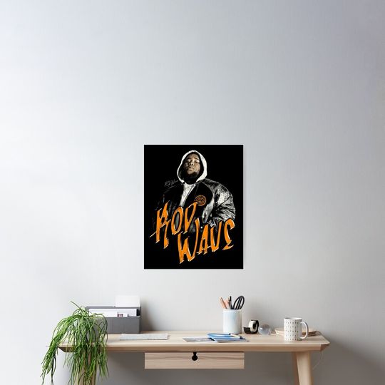 Rod Wave Poster Wall Print for Dorm Room Decoration