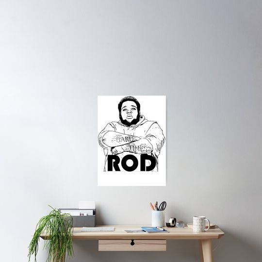 Rod Wave Poster Wall Decoration Gift for Music Lovers