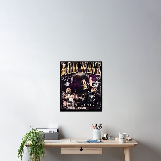 Rod Wave Poster Rapper Inspired Music Wall Art
