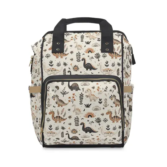 Boho Dinosaur Diaper Bag