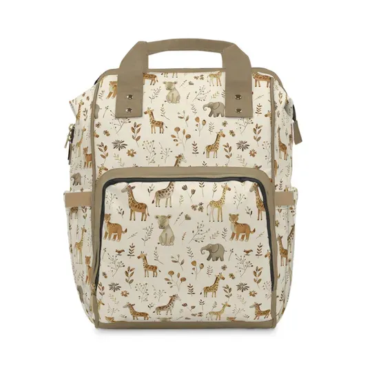 Discover Boho Safari Diaper Bag, Jungle Animal Baby Bag