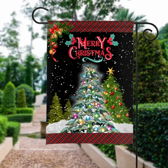 Discover Sea Turtle Merry Christmas Flag, Turtle Christmas Flag, Turtle Xmas Flag