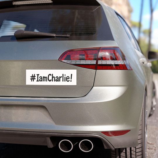 IamCharlie! (Charlie Kirk) Car Magnet