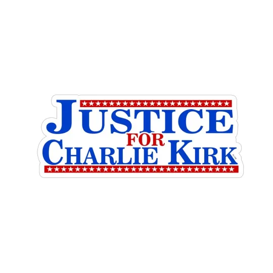 Justice for Charlie Kirk Car Magnet- TPUSA Loving Memory