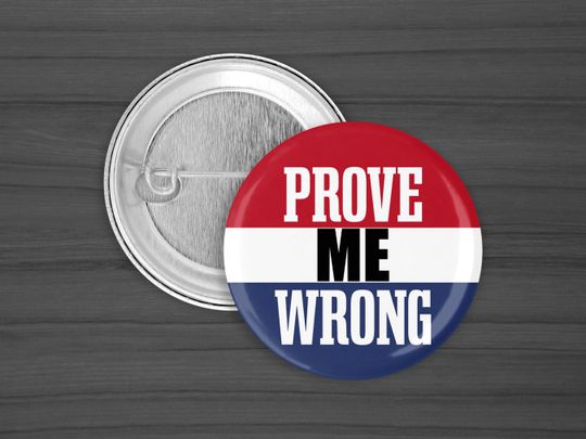 Freedom Charlie Kirk Pinback Button  Political Pin