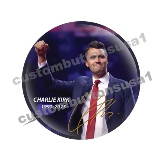 CHARLIE KIRK BUTTON - TURNING POINT USA