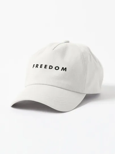 Discover Charlie Kirk Freedom Hat - White - Turning Point USA Baseball Cap