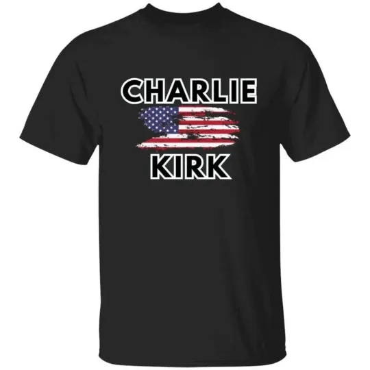 Discover Charlie Kirk Memorial T-Shirt - Rest in Peace, Trump Support