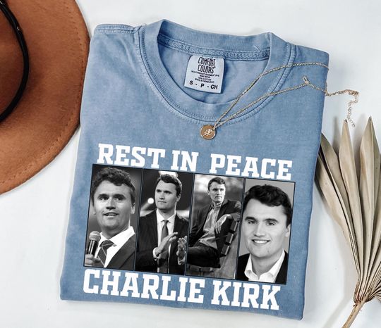 Charlie Kirk Shirt: Memorial Activist Shirt, Activist Attack Tee, Rest In Peace for Him, RIP Charlie Kirk Shirt,Human Rights