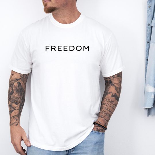 Discover Charlie Kirk Freedom Shirt, Charlie Kirk Shirt, Charlie Kirk Freedom t shirt
