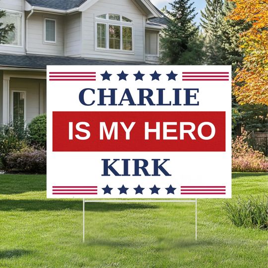 Faith-Based Yard Sign - Political Activism, Human Rights and Social Justice Lawn Sign