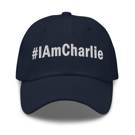 Hat, I am Charlie - Charlie Kirk supporter cap - RAF COLLECTION