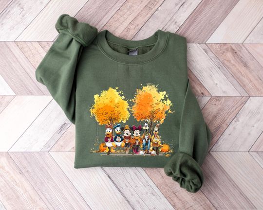 Discover Spooky Mouse Fall Shirt: Disneyland Thanksgiving Vibes