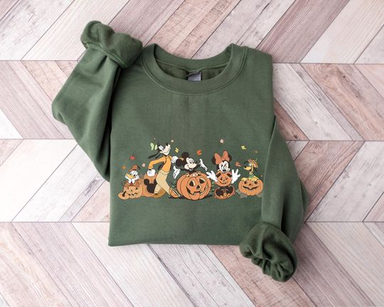 Discover Mickey & Friends Fall Shirt: Disneyland Halloween Trip Tee