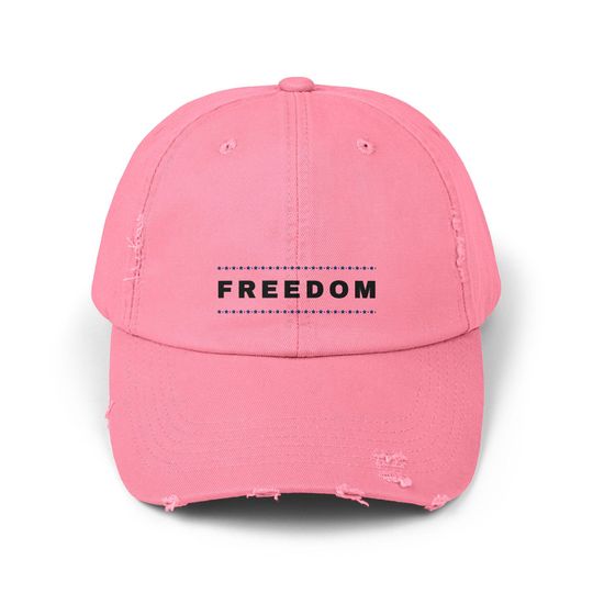 Charlie Kirk Distressed Cap, Freedom Cap, Rest in Peace Charlie Kirk Hat, Remembering Charlie Kirk Cap
