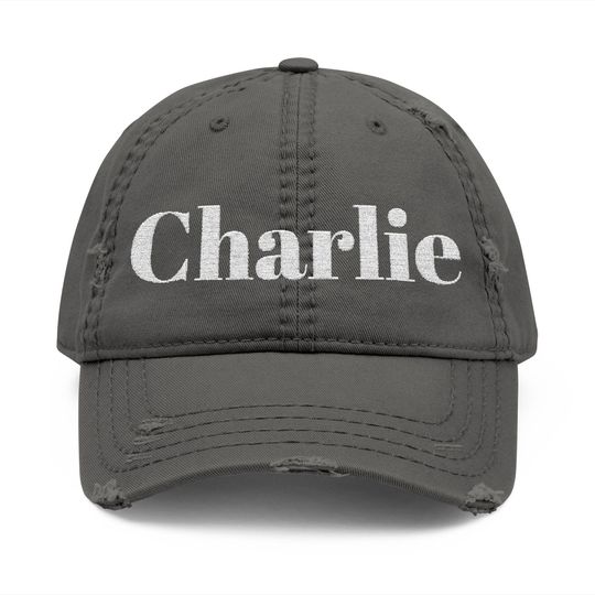 Remembering Charlie Kirk with Love and Respect, Distressed Cap, Gift for Conservative, Memorial Embroidery Baseball