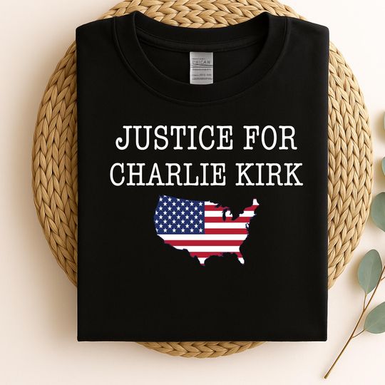 Discover Pray for Charlie Kirk Shirt, Patriotic Charlie Kirk T-Shirt, Faith-Based Unisex Tee, Justice For Charlie Kirk Shirt