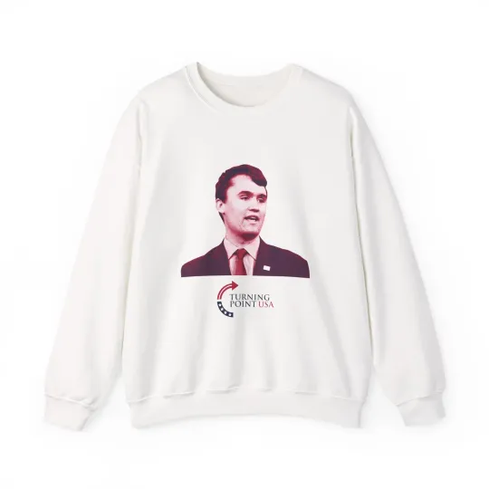 Charlie Kirk Turning Point USA Unisex Crewneck Sweatshirt