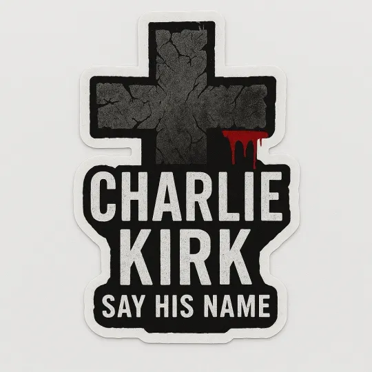Charlie Kirk Memorial Sticker