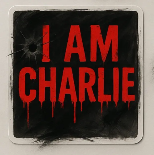 Charlie Kirk Memorial Sticker