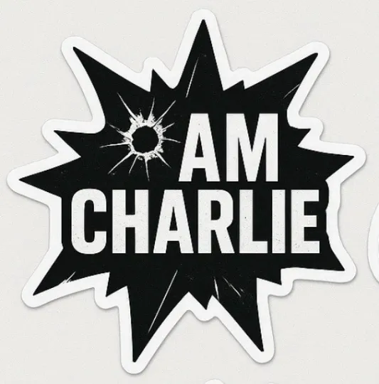 Charlie Kirk Memorial Sticker