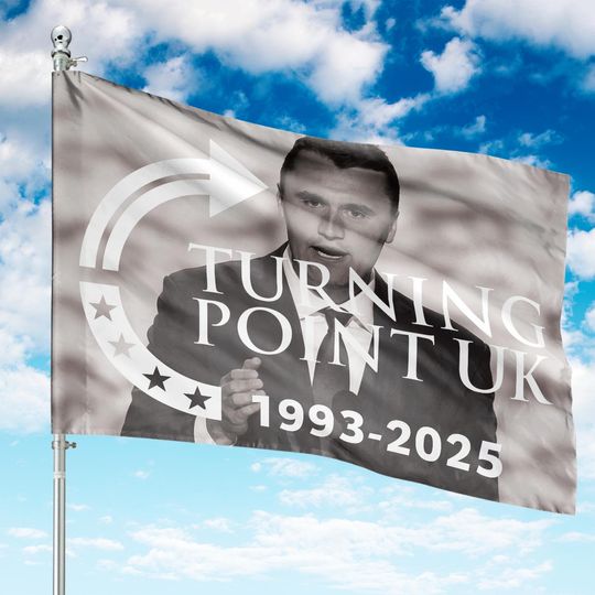 A True Patriot Charlie Kirk House Flag, Justice for Charlie Kirk Flag, Prayers Up for Charlie, Human Rights Activist Flag, Political Flag